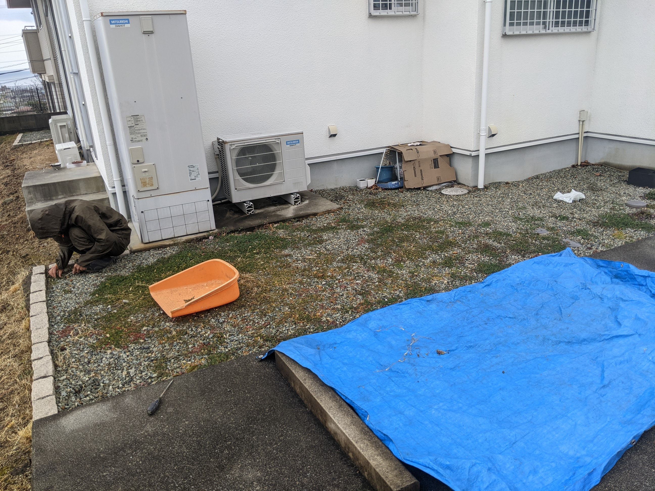 大阪府阪南市 草むしり 10㎡ 令和4年1月24日