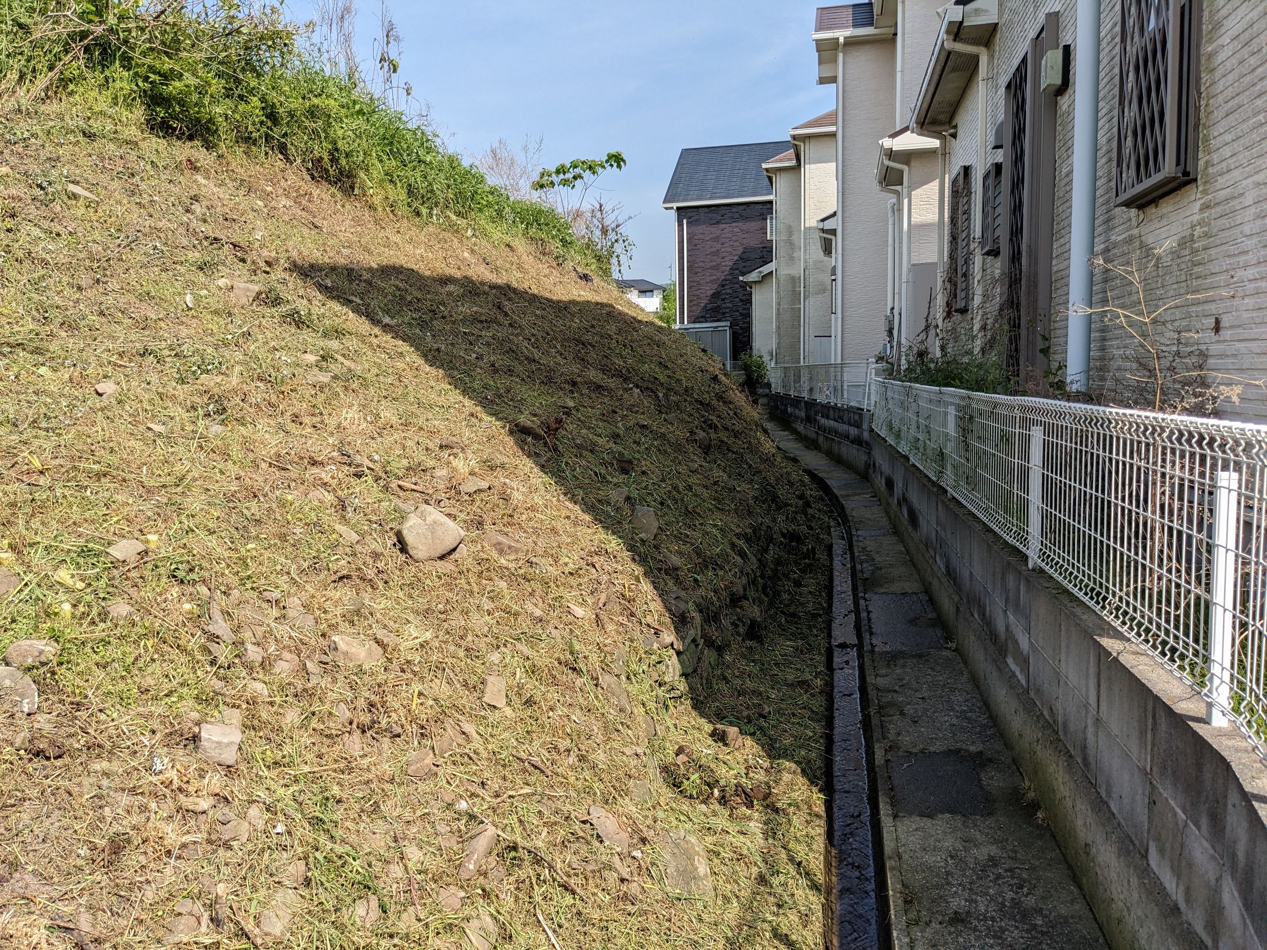 大阪府阪南市 空き地、草刈り150㎡