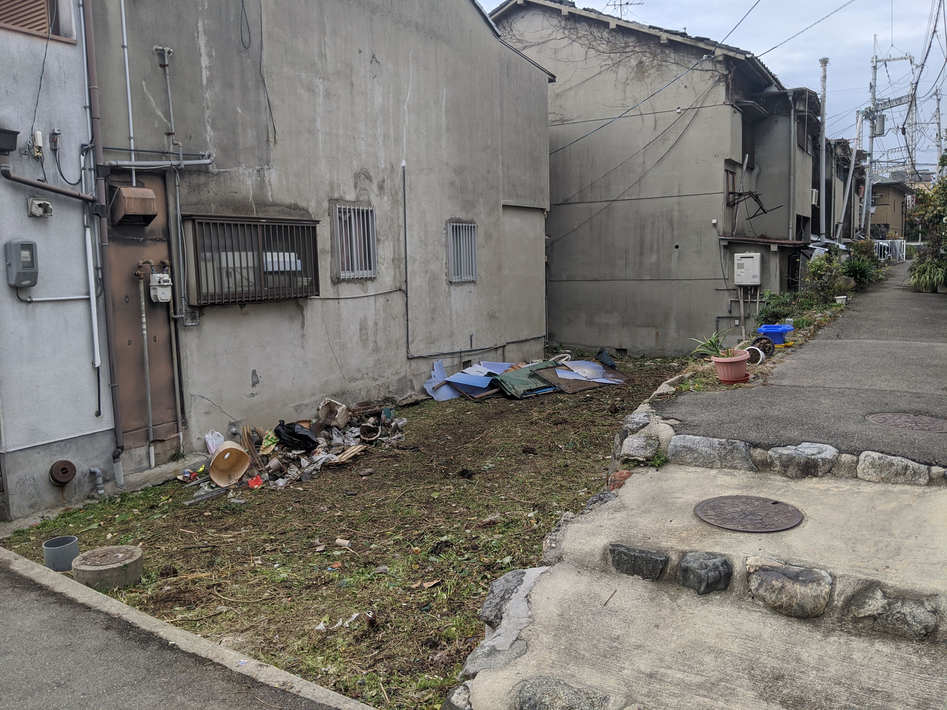  大阪府 東大阪市 草刈り・伐採・ツタ取り、させて頂きました！