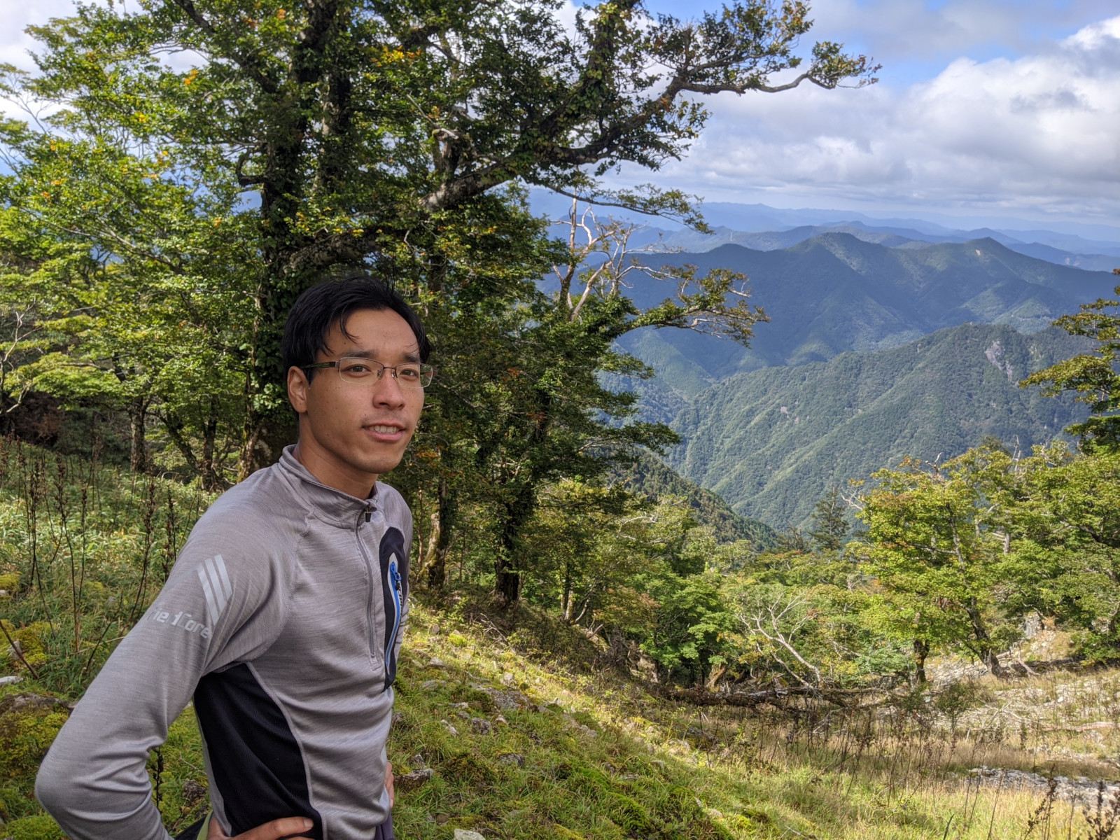 山の風景